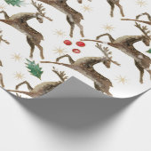 String Art Christmas Geschenkpapier (Ecke)