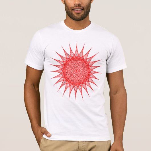 String Art Herren T-Shirt (Vorderseite)