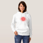 String Art Womens Hoodie (Vorne ganz)