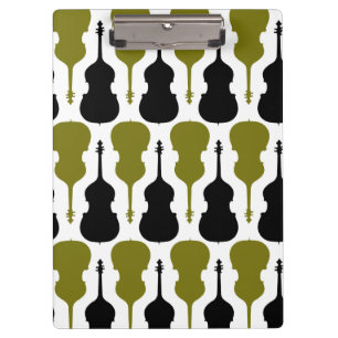 String-Bass-Muster Klemmbrett