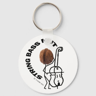 String Bass Nut Schlüsselanhänger