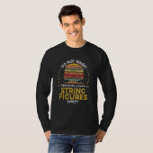 String Figures Funny Art Teacher Crafts Quote Grap T-Shirt (Vorne ganz)
