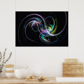 String Galaxy Poster (Küche)