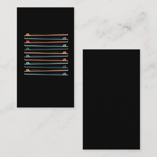 String Instrument Bogen Geige Fiddle Cello Player Visitenkarte (Vorne/Hinten)