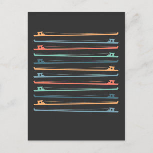 String Instrument Bows Violin Fiddle Cello Player Postkarte