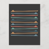 String Instrument Bows Violin Fiddle Cello Player Postkarte (Vorderseite)