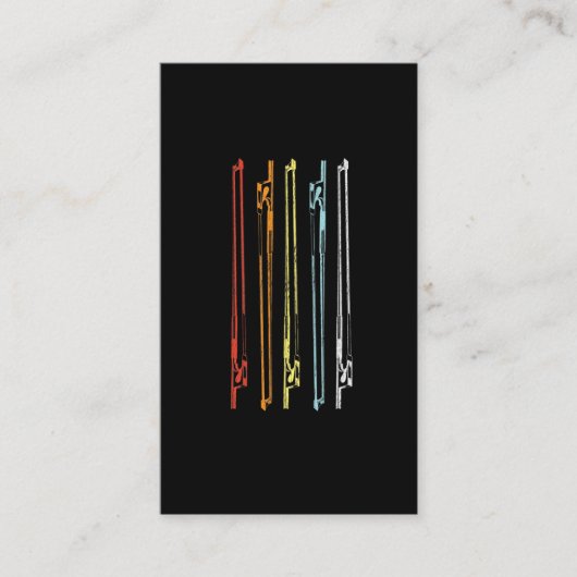 String Instrument Player-Geschenk für Musiker Visitenkarte (Vorderseite)