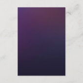 String Light Abend Wedding Guest Information Begleitkarte (Rückseite)