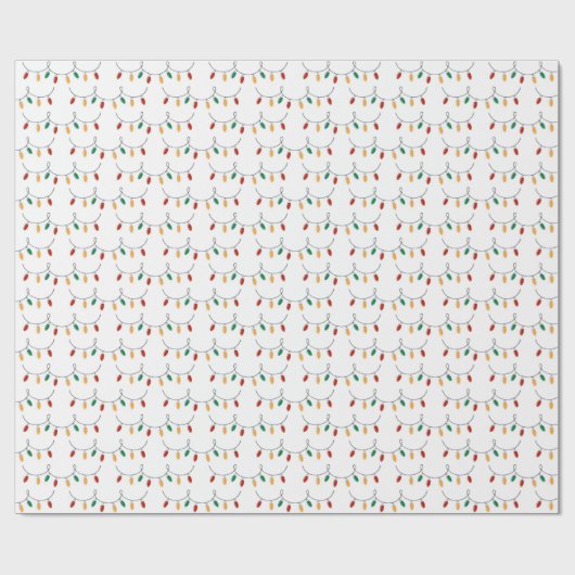 String Light Paper Geschenkpapier (Flach)