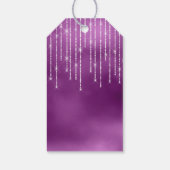 String Lights & Balloons Sweet 16 Orchid ID473 Geschenkanhänger (Rückseite)