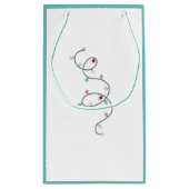 String Lights Gift Bag (SeaFoam Green) Kleine Geschenktüte (Rückseite)