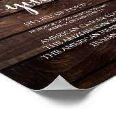 String Lights, Hochzeitsspende, Beitrag Poster (Ecke)