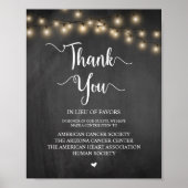 String Lights, Hochzeitsspende, Beitrag Poster (Vorne)