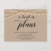 String Lights, Kraft, Eine Drehung in Plänen, vers Postkarte (Vorderseite)