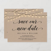 String Lights, Kraft, Rettete unser neues Datum, Z Postkarte (Vorne/Hinten)