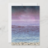 String Lights Mason Jar Starfish Beach Retirement Einladung (Rückseite)