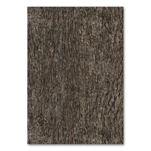 String Lights + Oak Tree Wedding Cards Tischnummer (Rückseite)