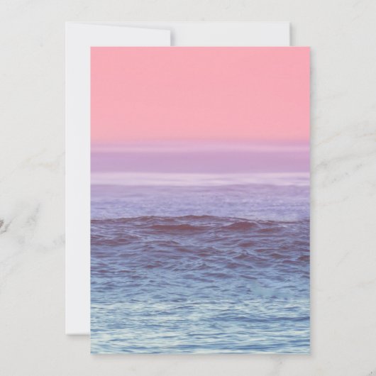 String Lights & Palm Tree Beach Brautparty Einladung (Rückseite)