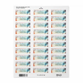 String Lights Palms Beach Sunset Return Wedding (Vorne)