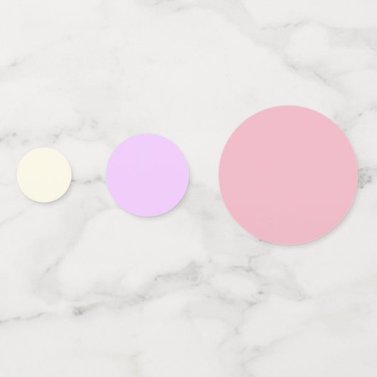 String Lights Pastels Confetti Konfetti (Rückseiten)