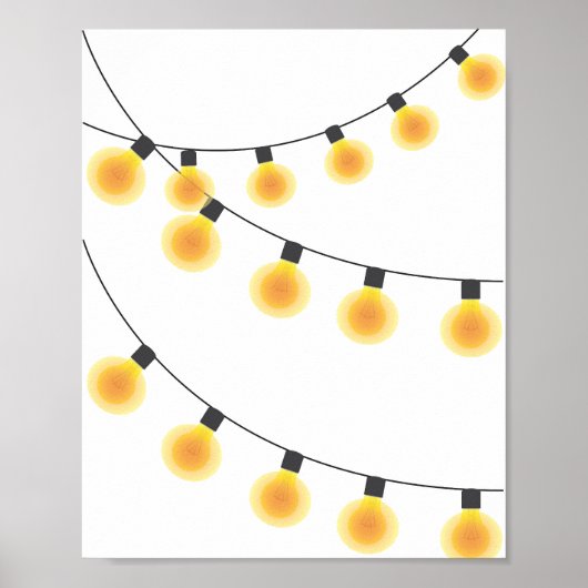 String Lights Poster (Vorne)