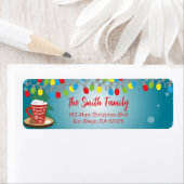 String Lights Red Tassen Winter Weihnachtsadresse (Insitu)