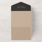 String Lights Romantic Country QR Code Hochzeit All In One Einladung (Außenbereich)