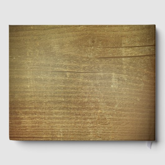 String Lights und Mason Jar Wedding Gästebuch (Rückseite)