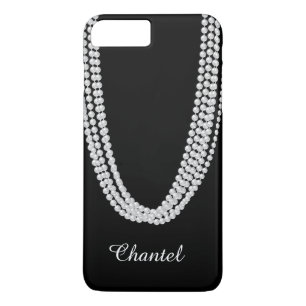 String of Pearls iPhone 7 Plus Case in weiß