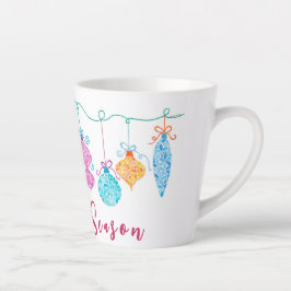 String Ornaments Latte Tasse