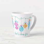 String Ornaments Latte Tasse (Rechte Ecke)