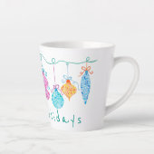 String Ornaments Latte Tasse (Rechts)