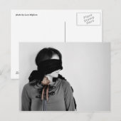 String-Portrait 01 Postkarte (Vorne/Hinten)