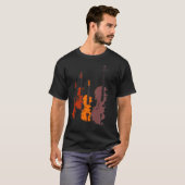 String Quartet TViolins Viola und Cello T-Shirt (Vorne ganz)