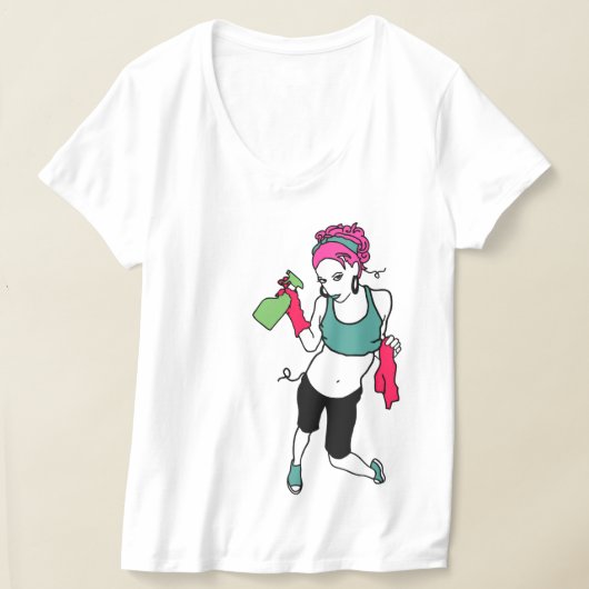 String sauber T-Shirt (Ablage )