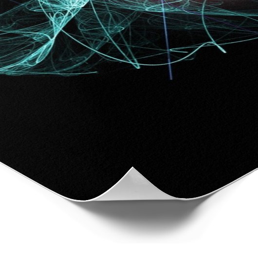 String-Theorie 2 Poster (Ecke)