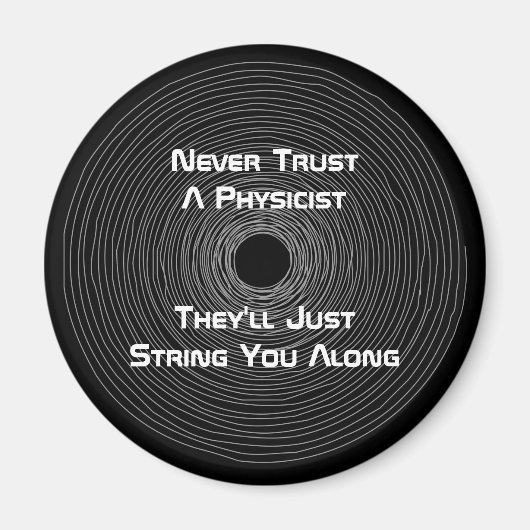 String-Theorie Magnet (Vorne)