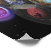 String-Theorie Poster (Ecke)