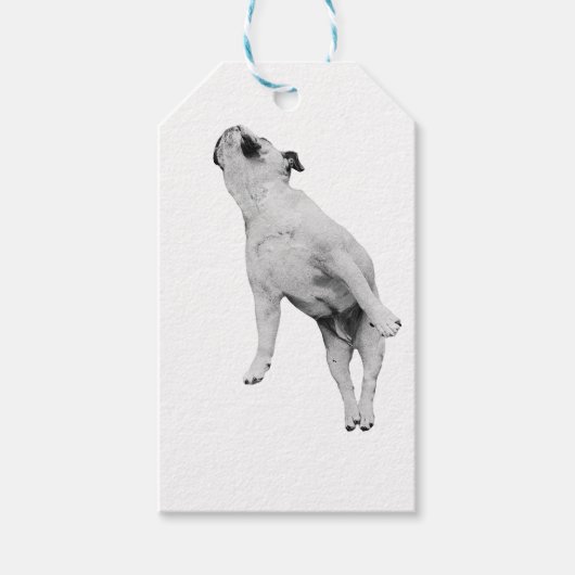 String-Tie Gelassenheit Geschenkanhänger (Vorderseite)