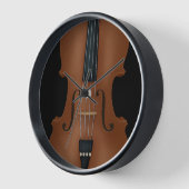 Stringinstrument Detail Viola Cello Uhr (Winkel)