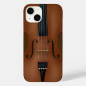 Stringinstrument Violine Viola Detail Case-Mate iPhone Hülle (Rückseite)