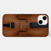 Stringinstrument Violine Viola Detail Case-Mate iPhone Hülle (Rückseite (Horizontal))