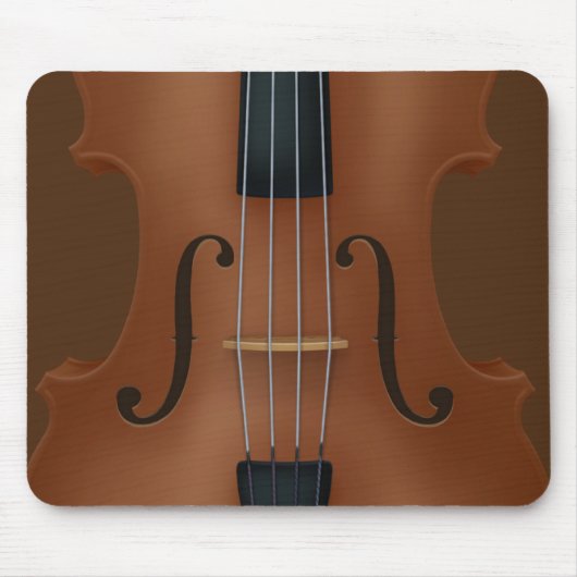 Stringinstrument Violine Viola Detail Mousepad (Vorne)