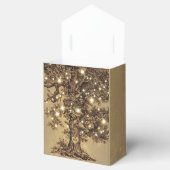 Stringleuchten alte rustikale Gastgeschenk Hochzei Geschenkschachtel (Geöffnet)