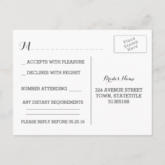 Stringleuchten Forstbäume UAWG Postkarten (Rückseite)