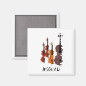 Strings Squad Music Magnet (Vorderseite/Rückseite)
