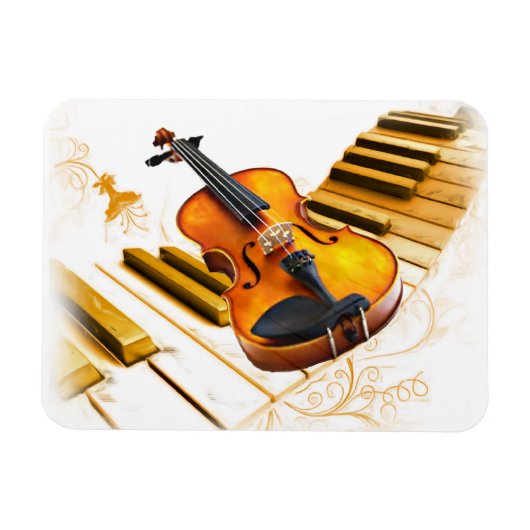 Strings und Keys_ Magnet (Horizontal)