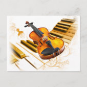 Strings und Keys_ Postkarte (Vorderseite)