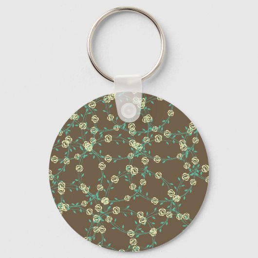 Stringy-Blume Schlüsselanhänger (Rückseite)