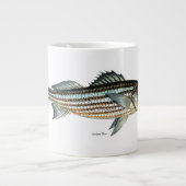 Strip Bass Fishing Tasse Geschenk für ihn (Vorderseite)